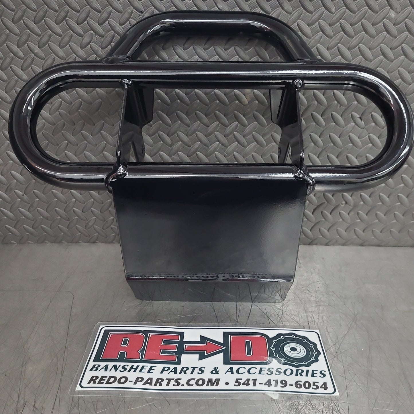 Powder Coated Aftermarket Front Bumper Black *LIKE NEW*
