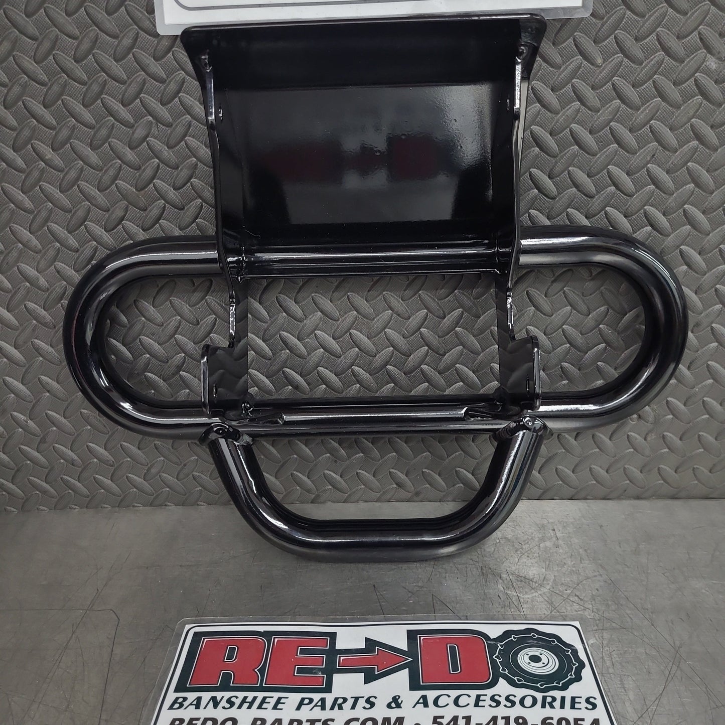 Powder Coated Aftermarket Front Bumper Black *LIKE NEW*