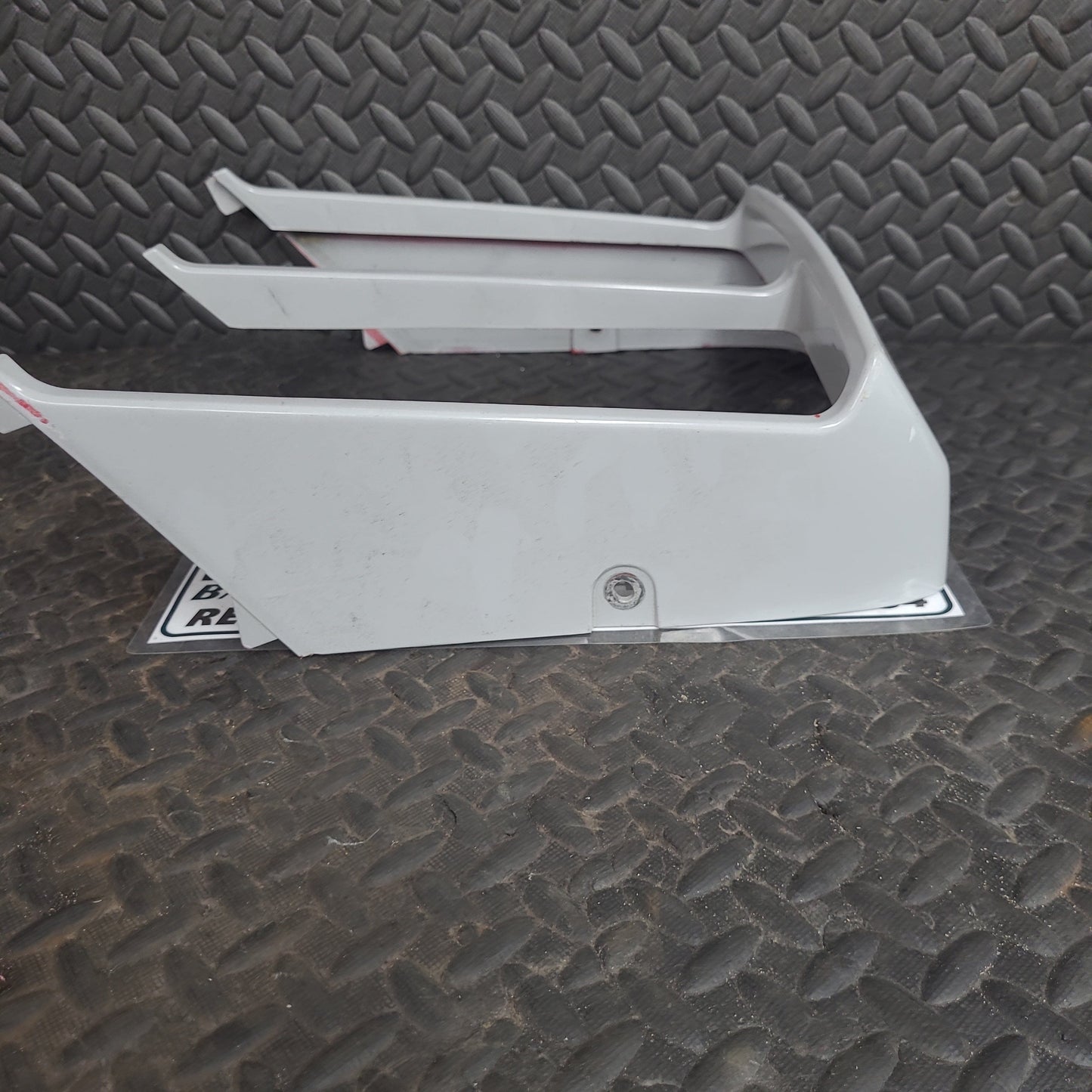 Factory OEM Radiator Cover Red Painted Gray *USED*