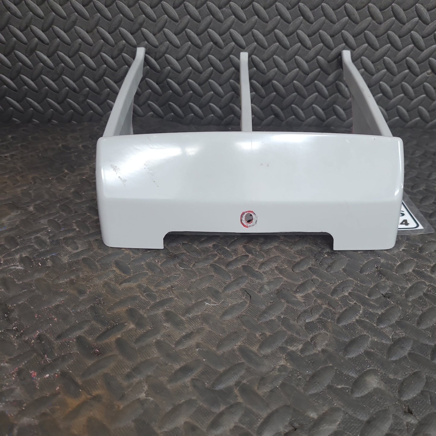 Factory OEM Radiator Cover Red Painted Gray *USED*
