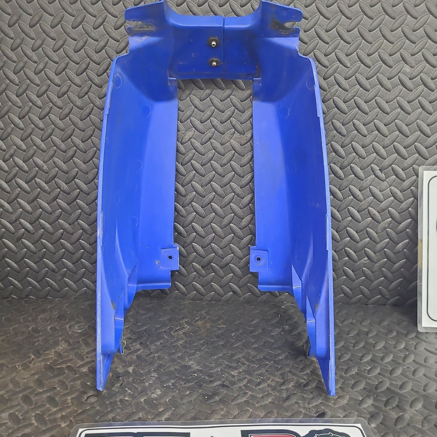 OEM Fuel Tank Cover from 1991 Blue *USED*