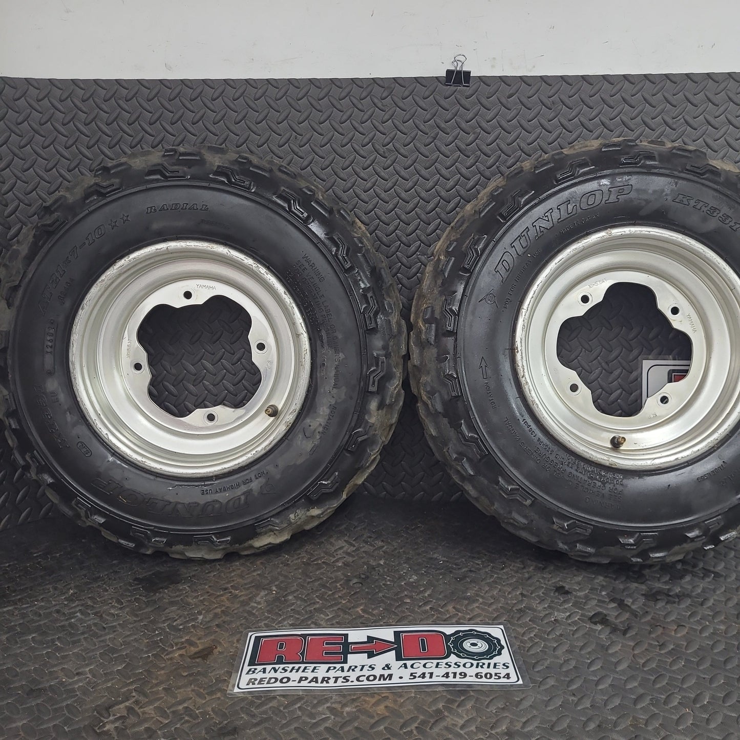 21x7-10 Dunlop KT331 Set of 2 *USED*