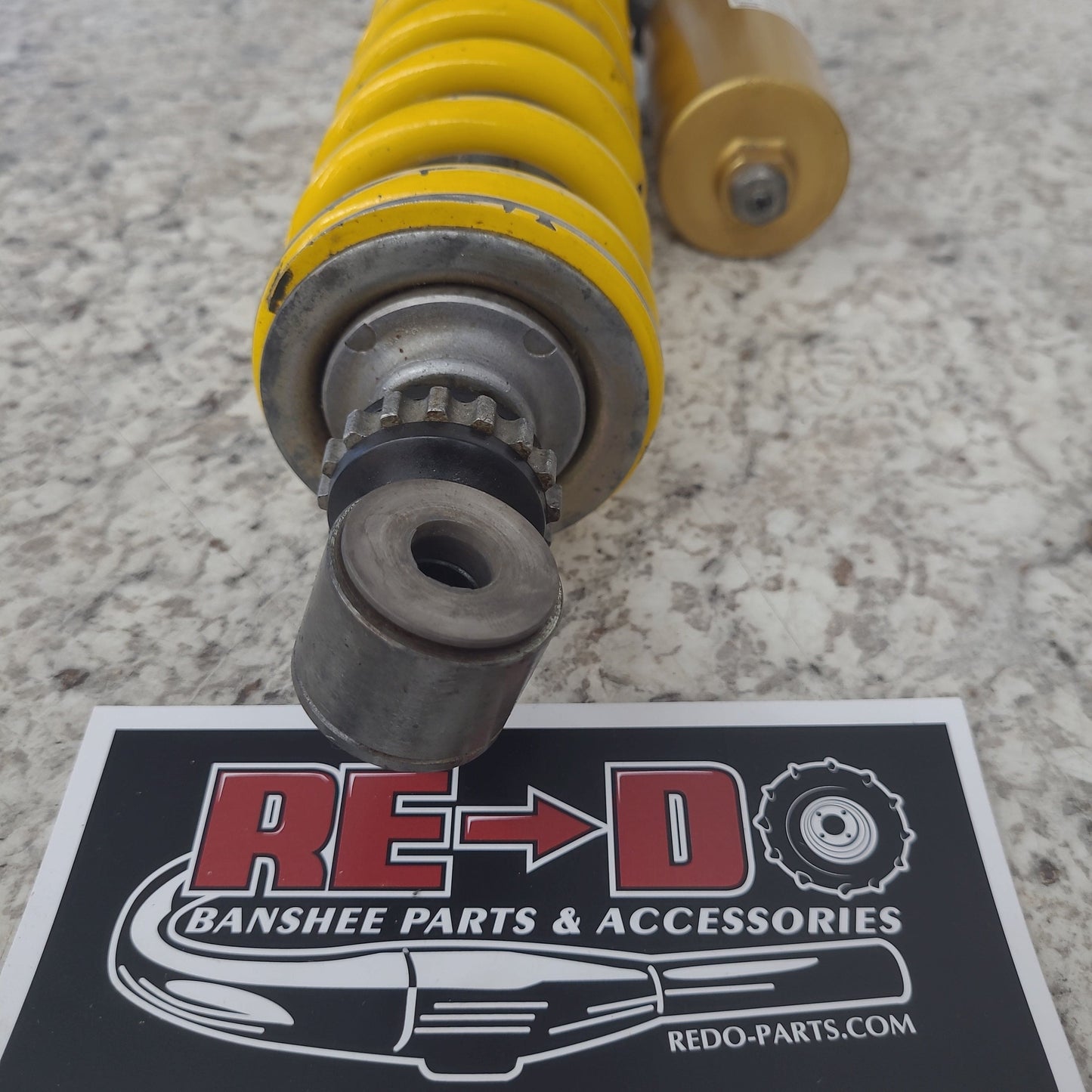 OEM Rear Shock Yellow *USED*