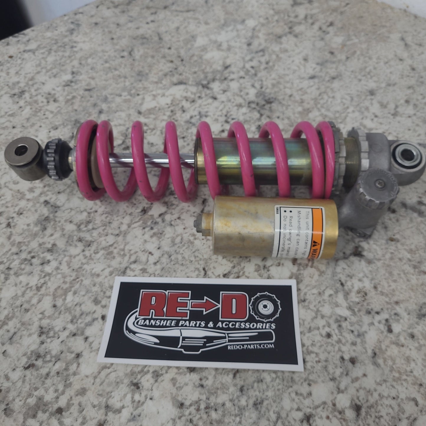 OEM Rear Shock Pink *USED*