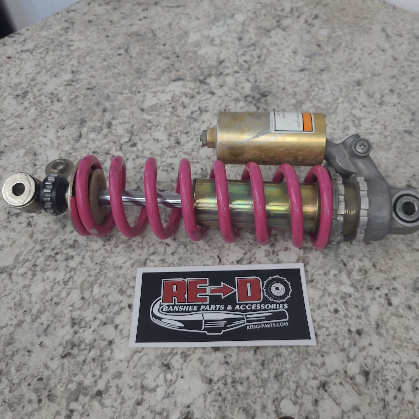 OEM Rear Shock Pink *USED*