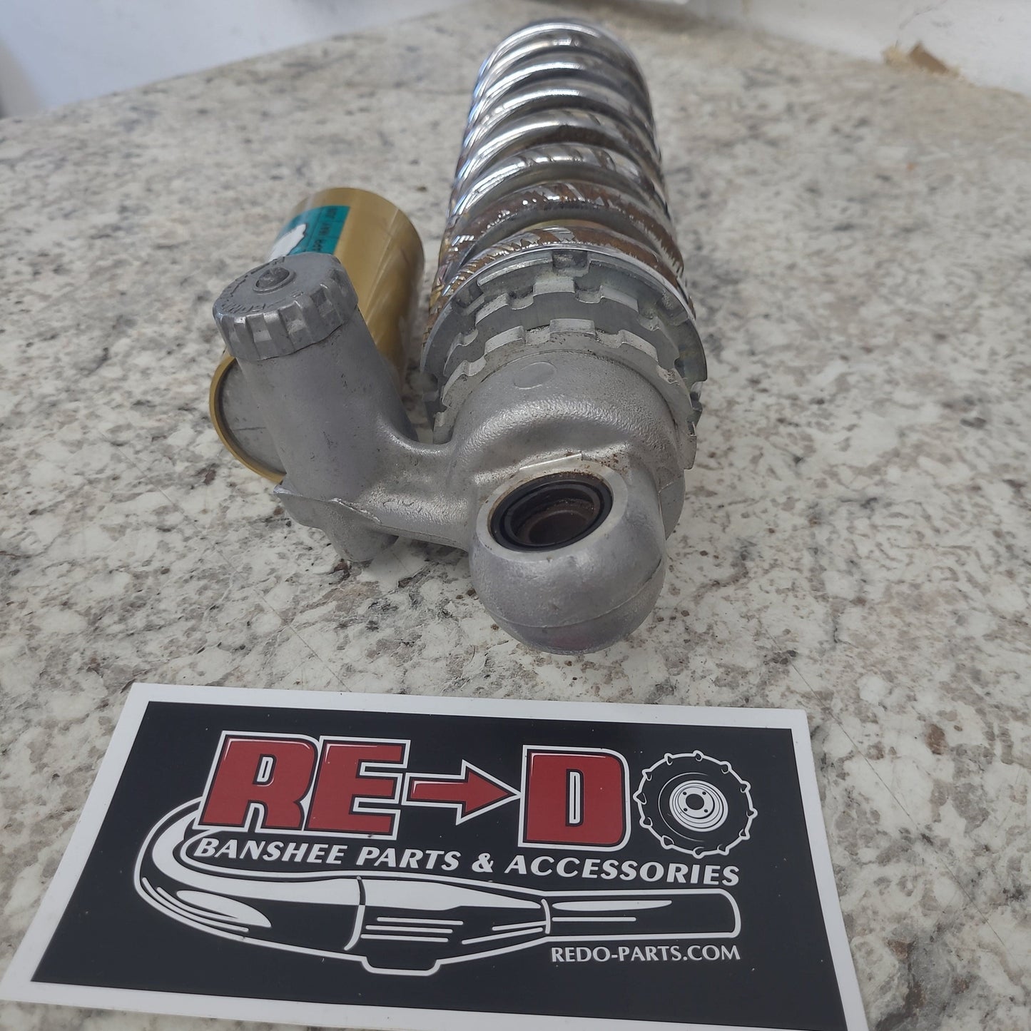 OEM Rear Shock w/ Chipping Chrome Spring *USED*