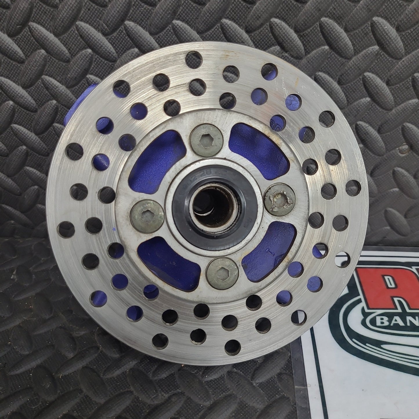 OEM A-Arm Front Hubs Purple *USED*