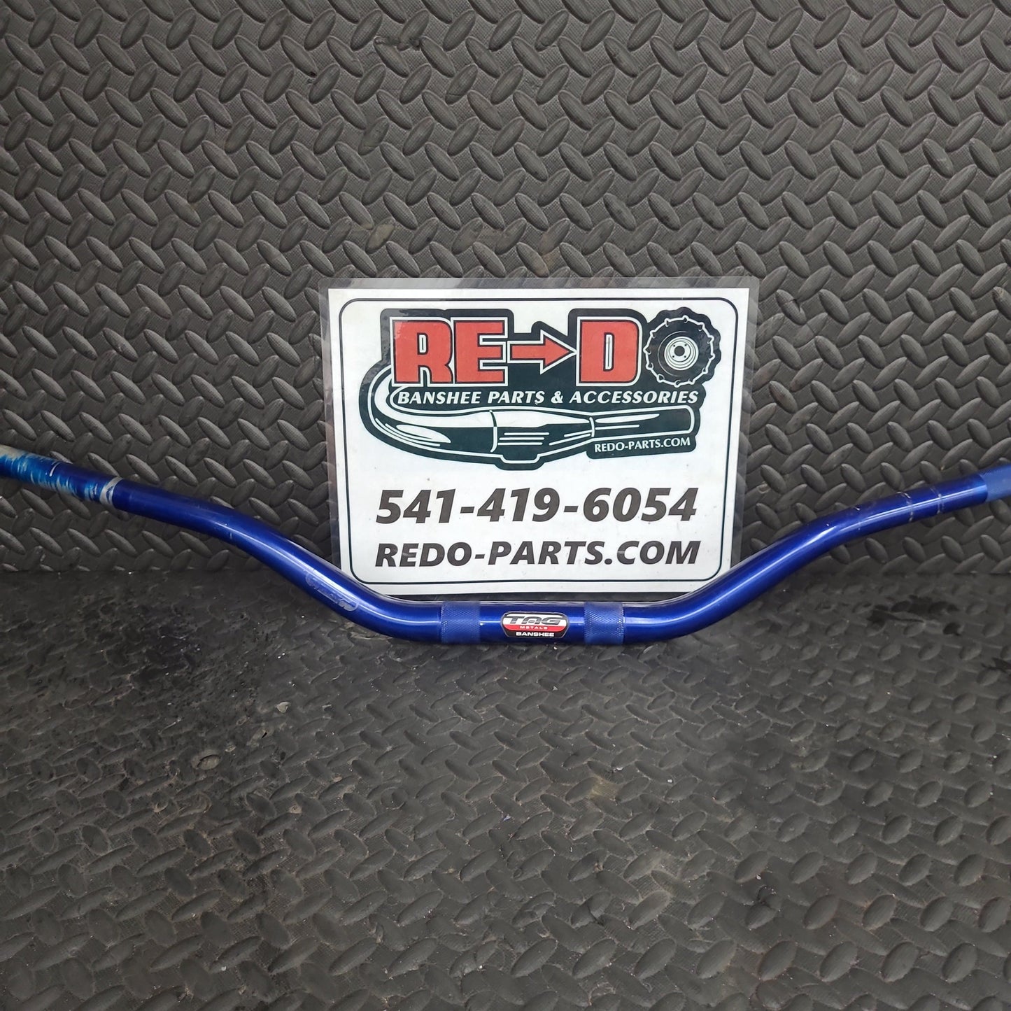 TAG Metals Banshee Handlebars, Blue * USED*