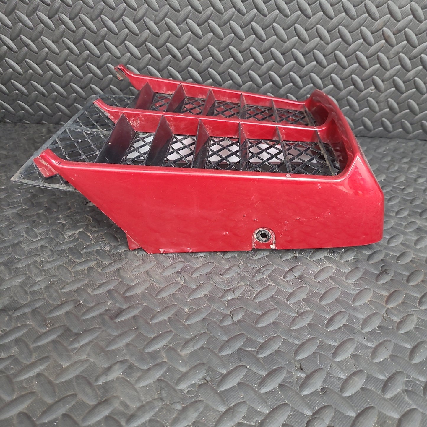 OEM Radiator Cover Red *USED*