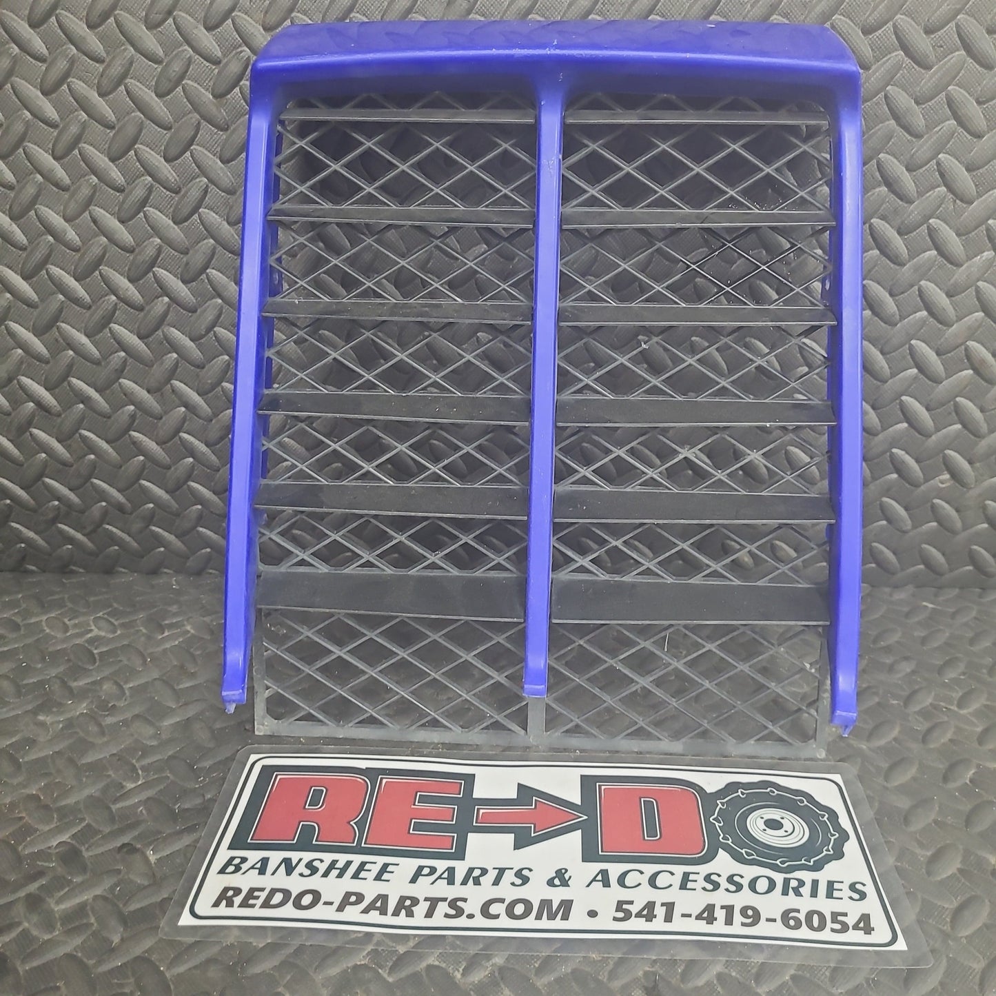 OEM Radiator Cover Blue *USED*