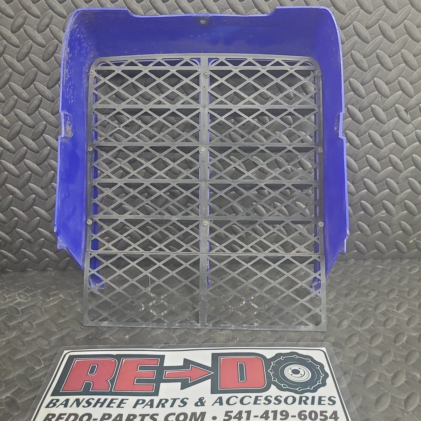 OEM Radiator Cover Blue *USED*