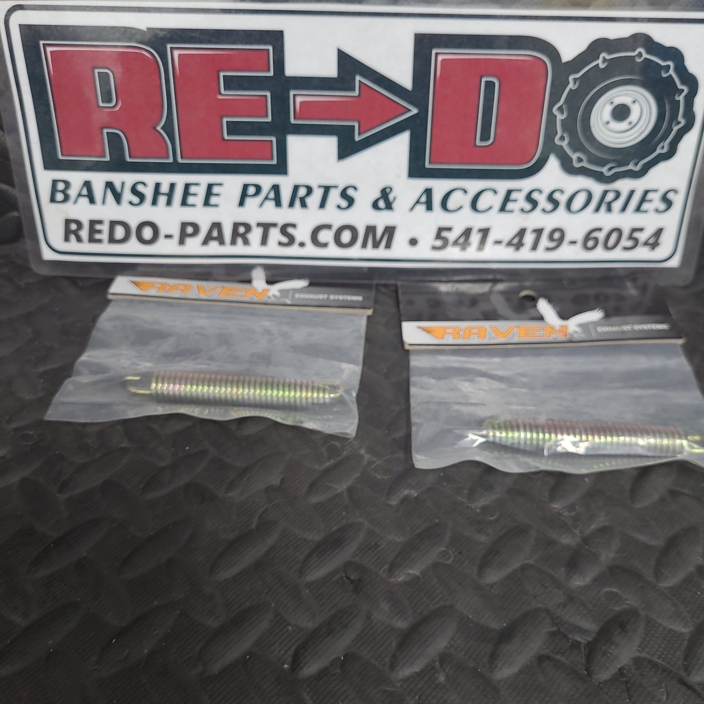 RAVEN Exhaust Springs Set of 2 *NEW*