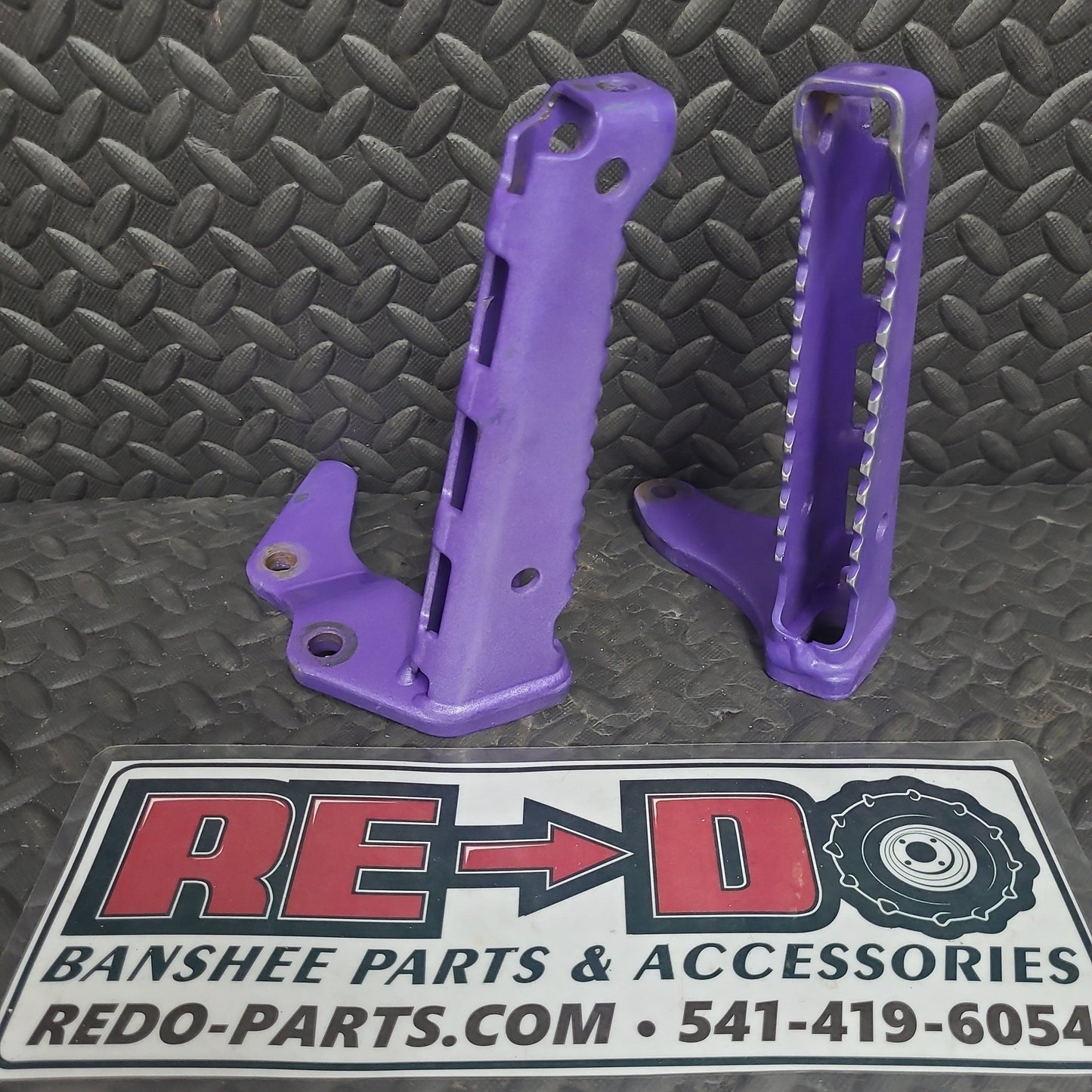 OEM Foot Peg Purple *USED*