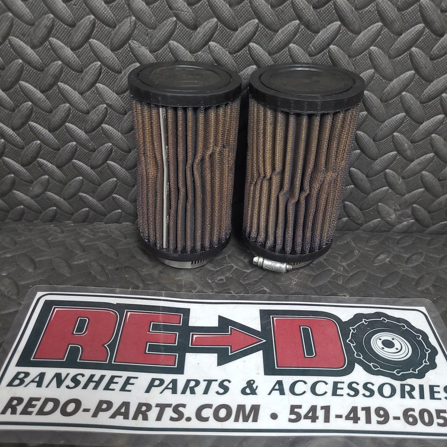 3x5 KN Air Pods Fits Stock Carbs *USED*
