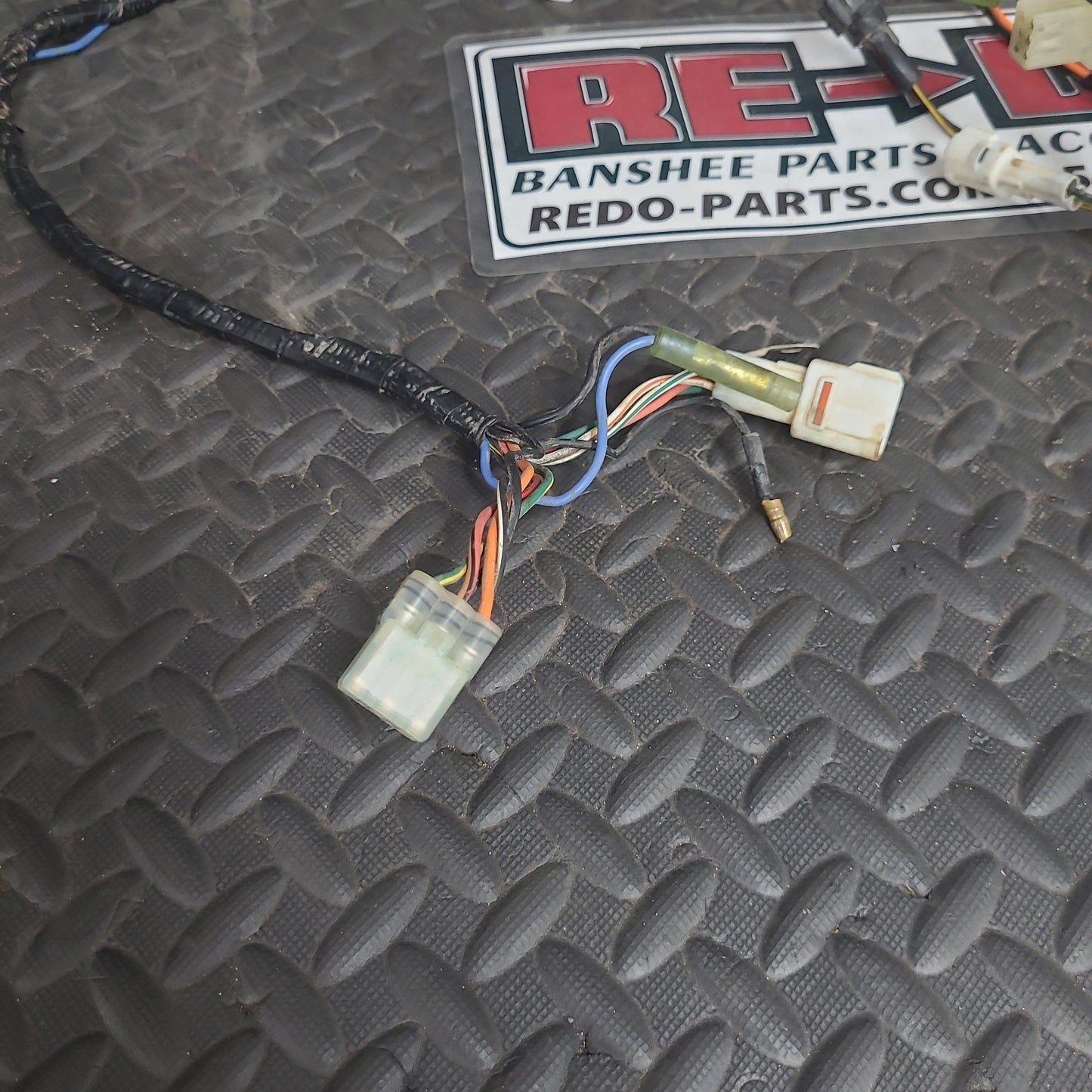 OEM Wire Harness Flat Style Headlight Pigtail w/ Square Plug CDI