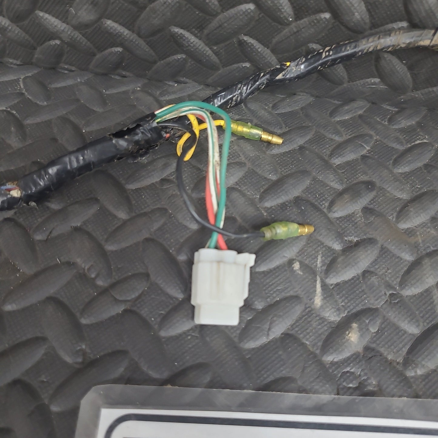 OEM Wire Harness Flat Style Headlight Pigtail w/ Square Plug CDI