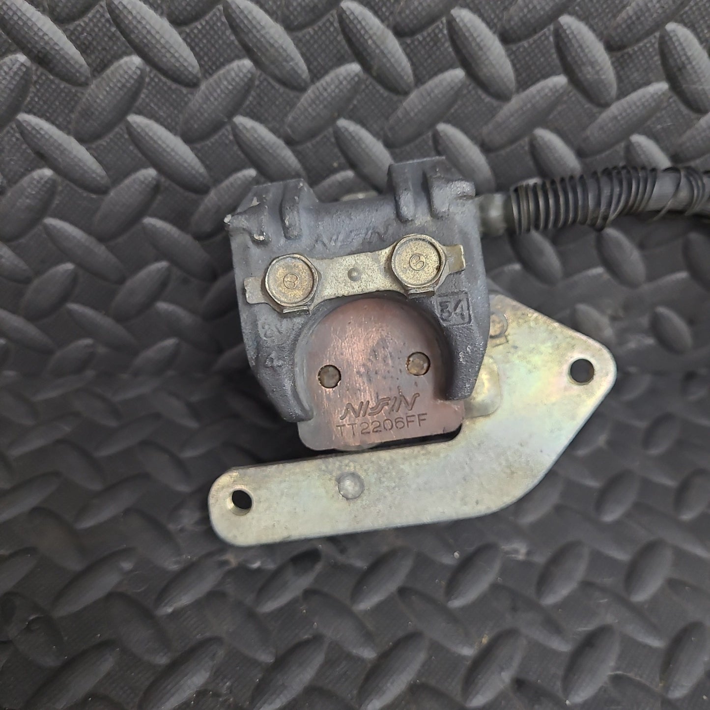 OEM Rear Brake Caliper w/ Block Off and Hose *USED*