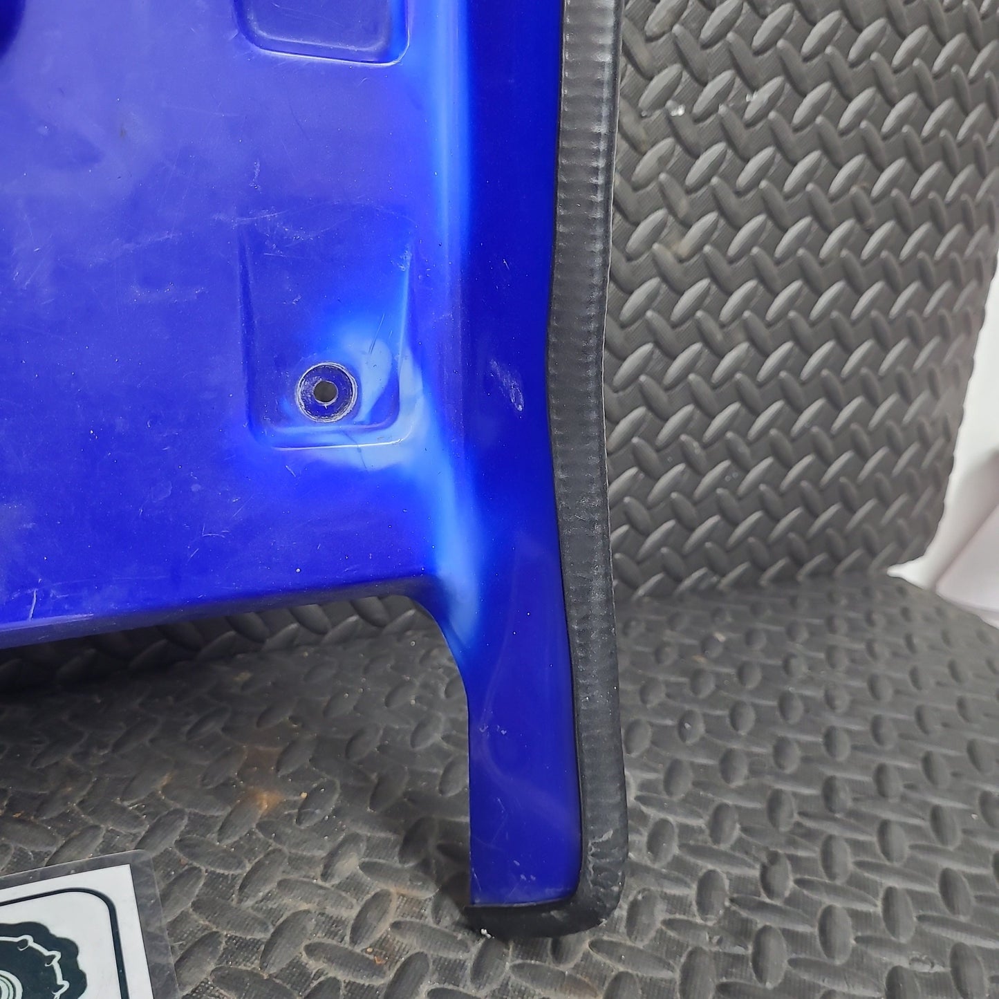 Factory OEM Rear Fender Race Cut Blue *USED*