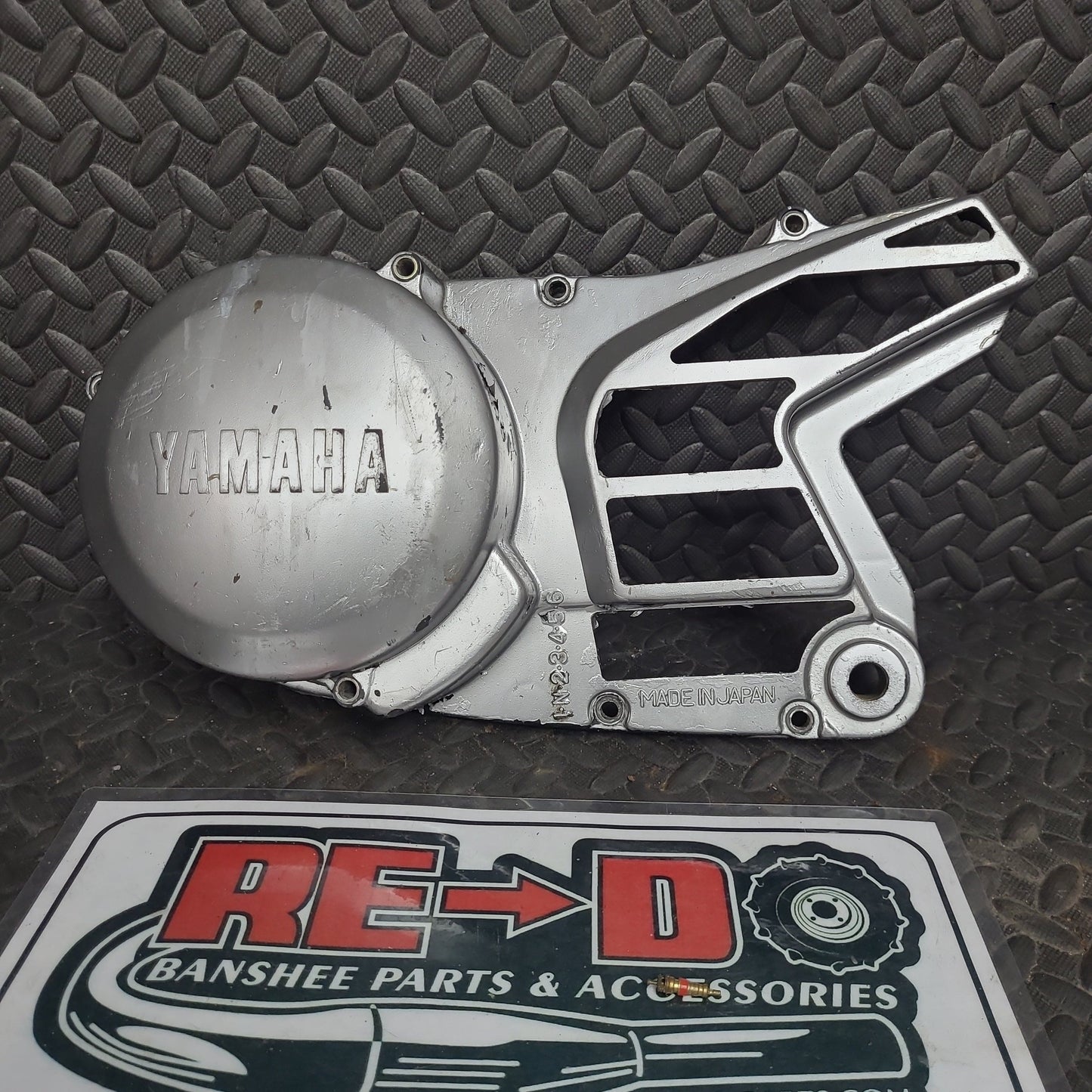Factory OEM Stator Cover Painted Silver *USED*