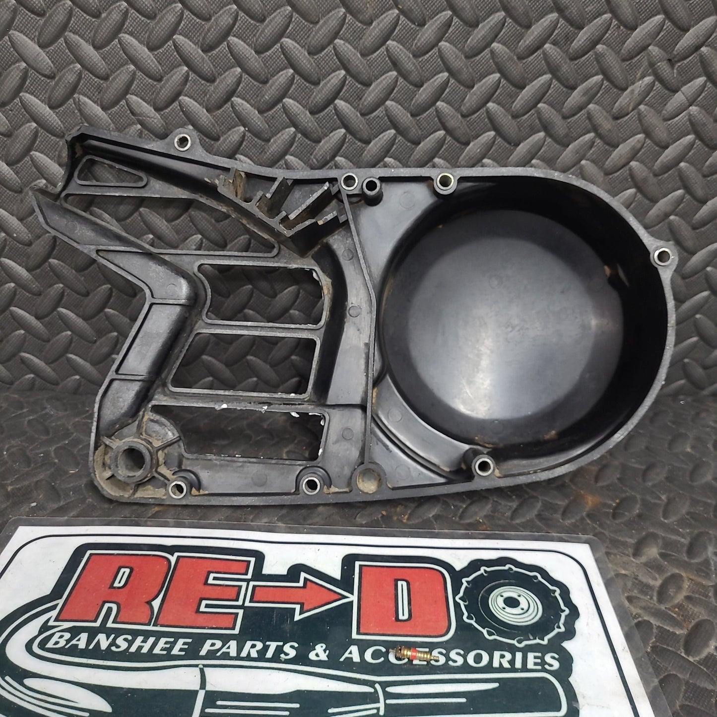 Factory OEM Stator Cover Painted Silver *USED*