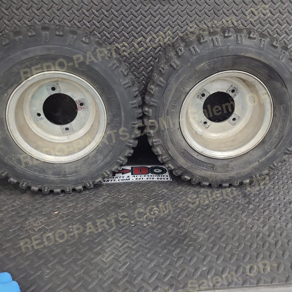 18x11-8 Carlisle Turf Tamers Set of 2 *USED* Parts - Used