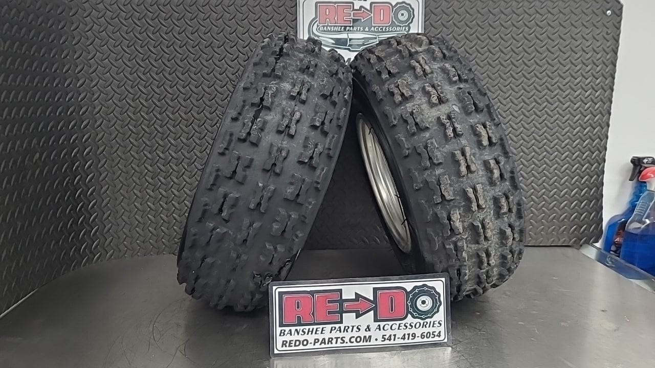 21x7-10 ITP Holeshot Front Dirt Tires *USED*