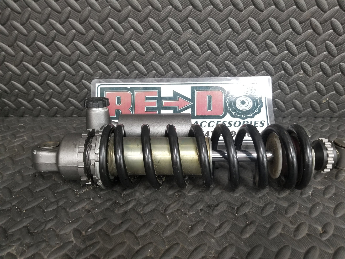 OEM Rear Shock Black w/ Painted Reservoir *USED*