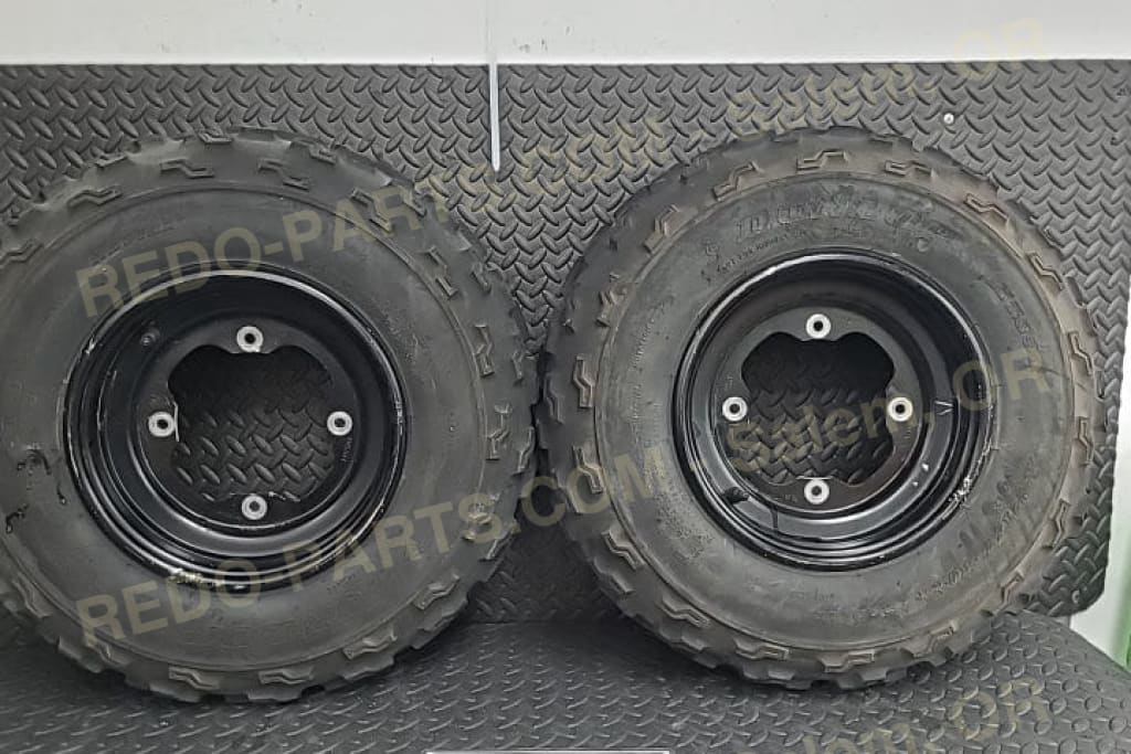 21x7-10 Dunlop KT331 Front Tires Set of 2 *USED* Parts - Used