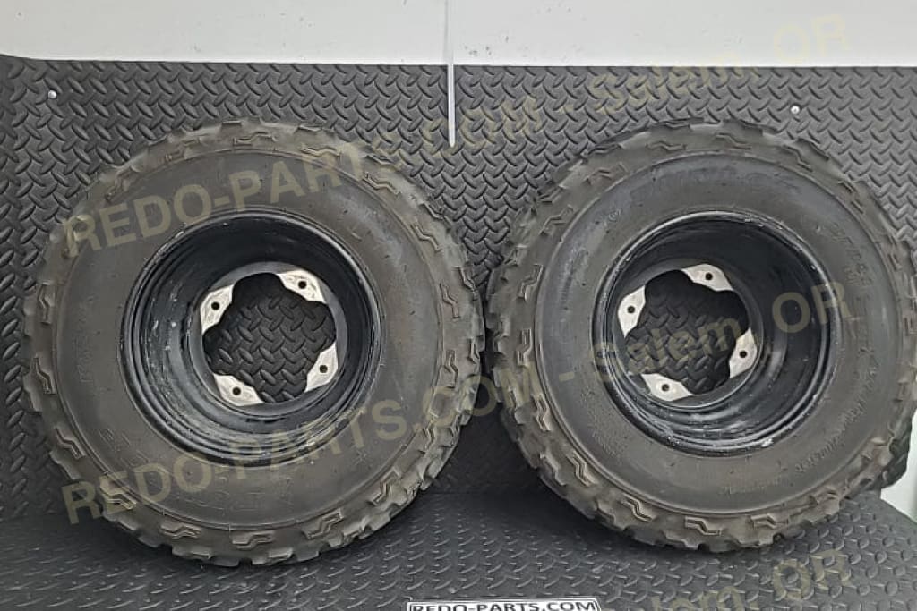21x7-10 Dunlop KT331 Front Tires Set of 2 *USED* Parts - Used