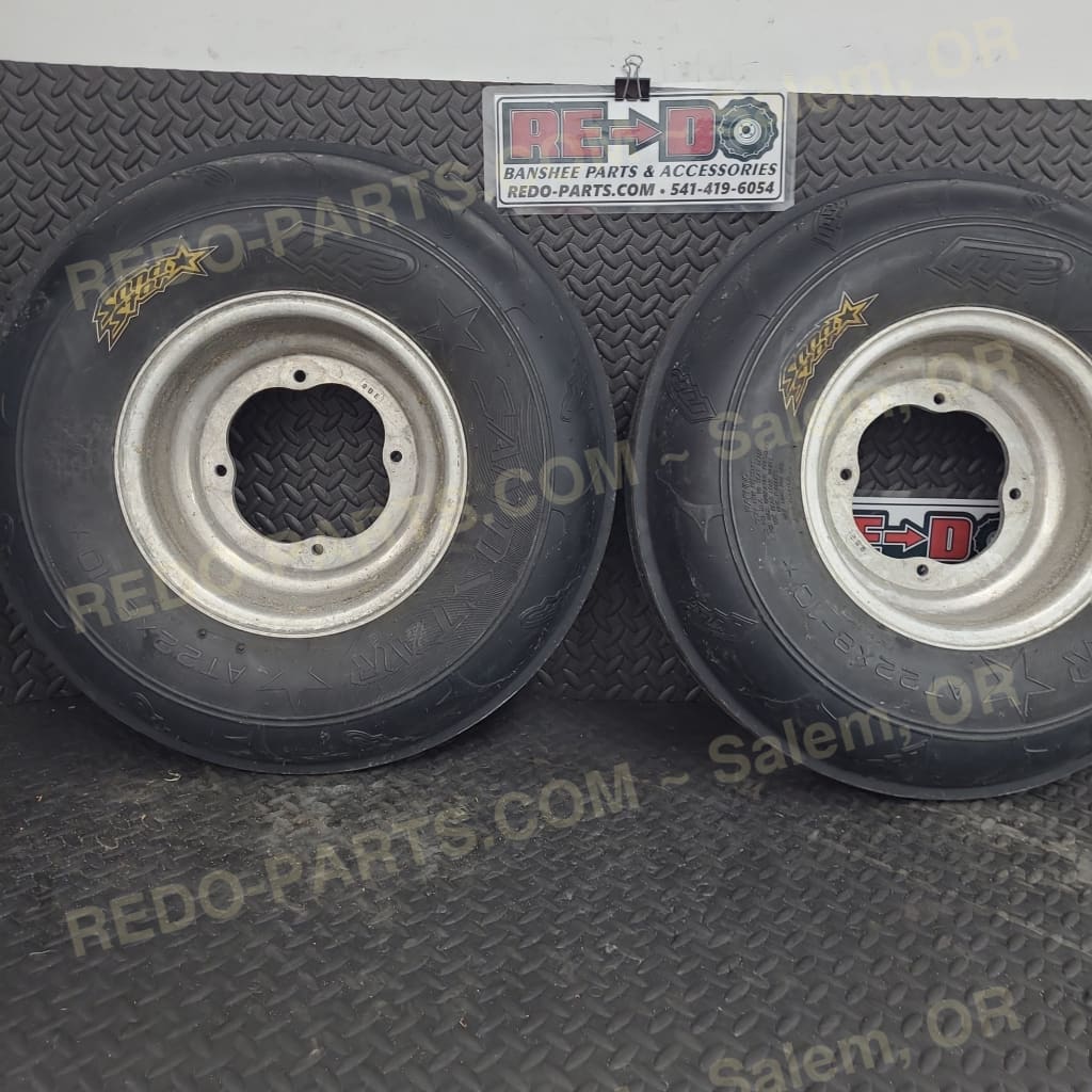 22x8-10 Sand Star on ITP Wheels Set of 2 *USED* Parts - Used