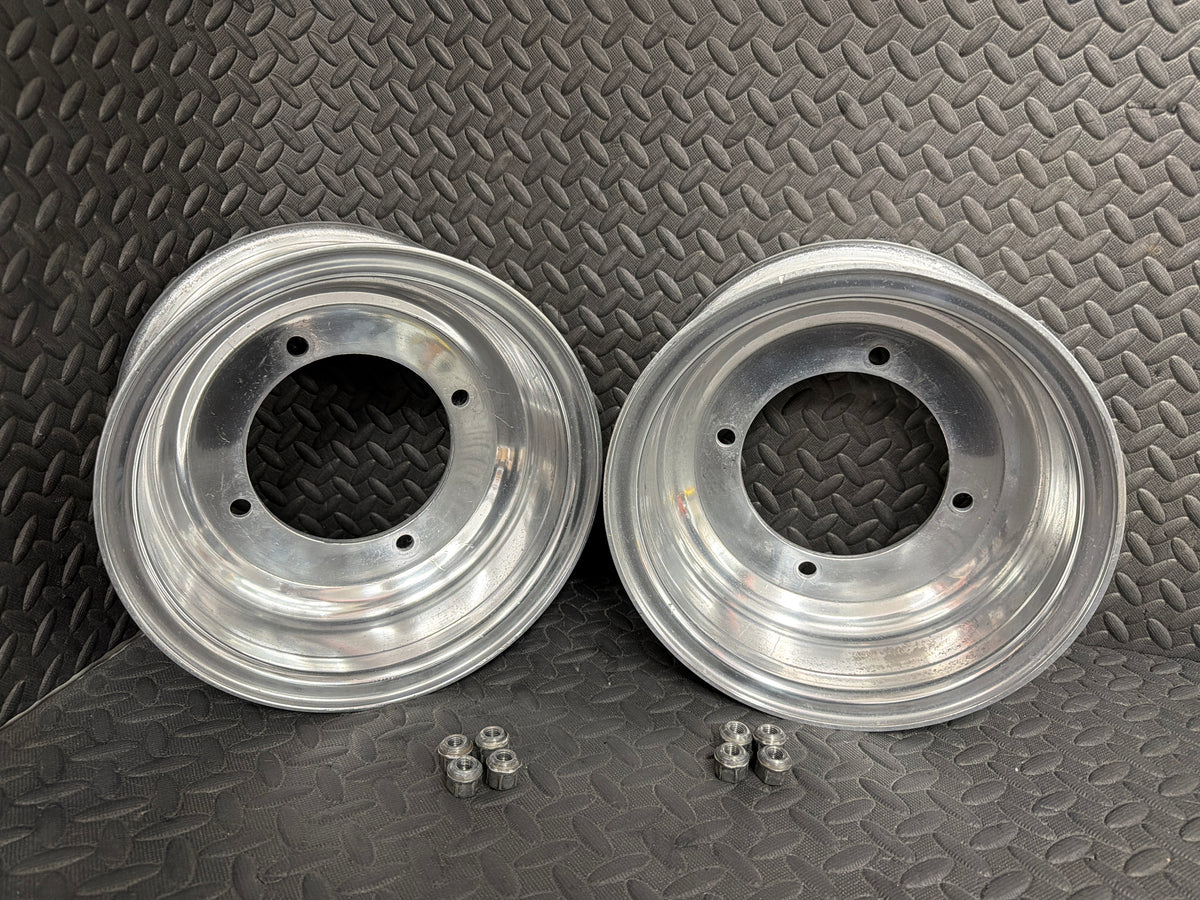 SS Stamped Series Aluminum Wheels With Lug Nuts *USED*