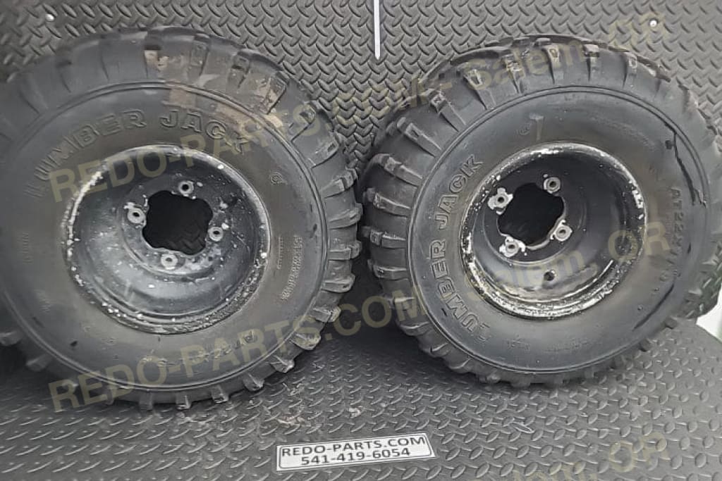 22x11-9 Lumber Jack Rear Tires Set of 2 *USED* Parts - Used