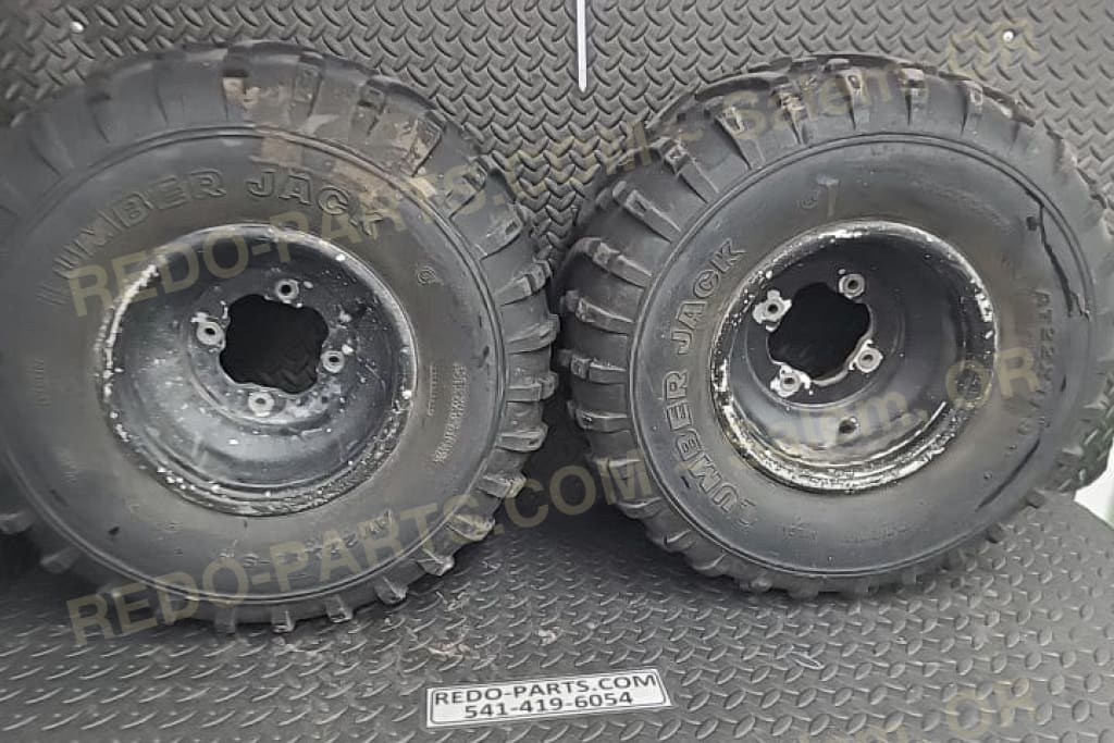 22x11-9 Lumber Jack Rear Tires Set of 2 *USED* Parts - Used