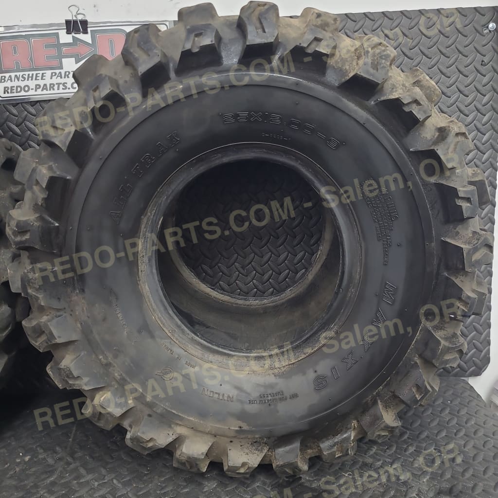 25x12-9 Maxxis Rear Atx *USED* Parts - Used