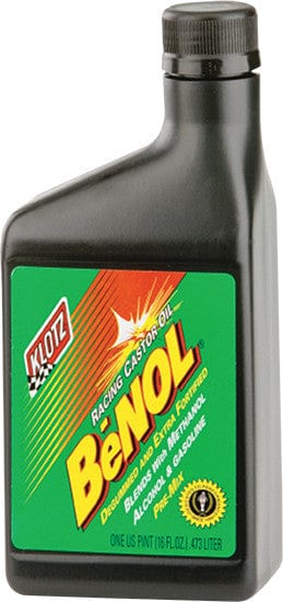 KLOTZ BeNOL Racing 2-Stroke Premix Castor Oil, 1 Pint *NEW*