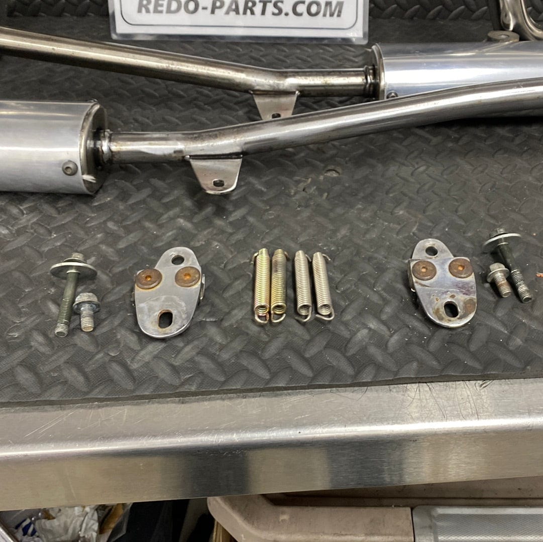 FMF Head Pipes With Used Stingers and Silencers. Repacked Silencers. *NEW*