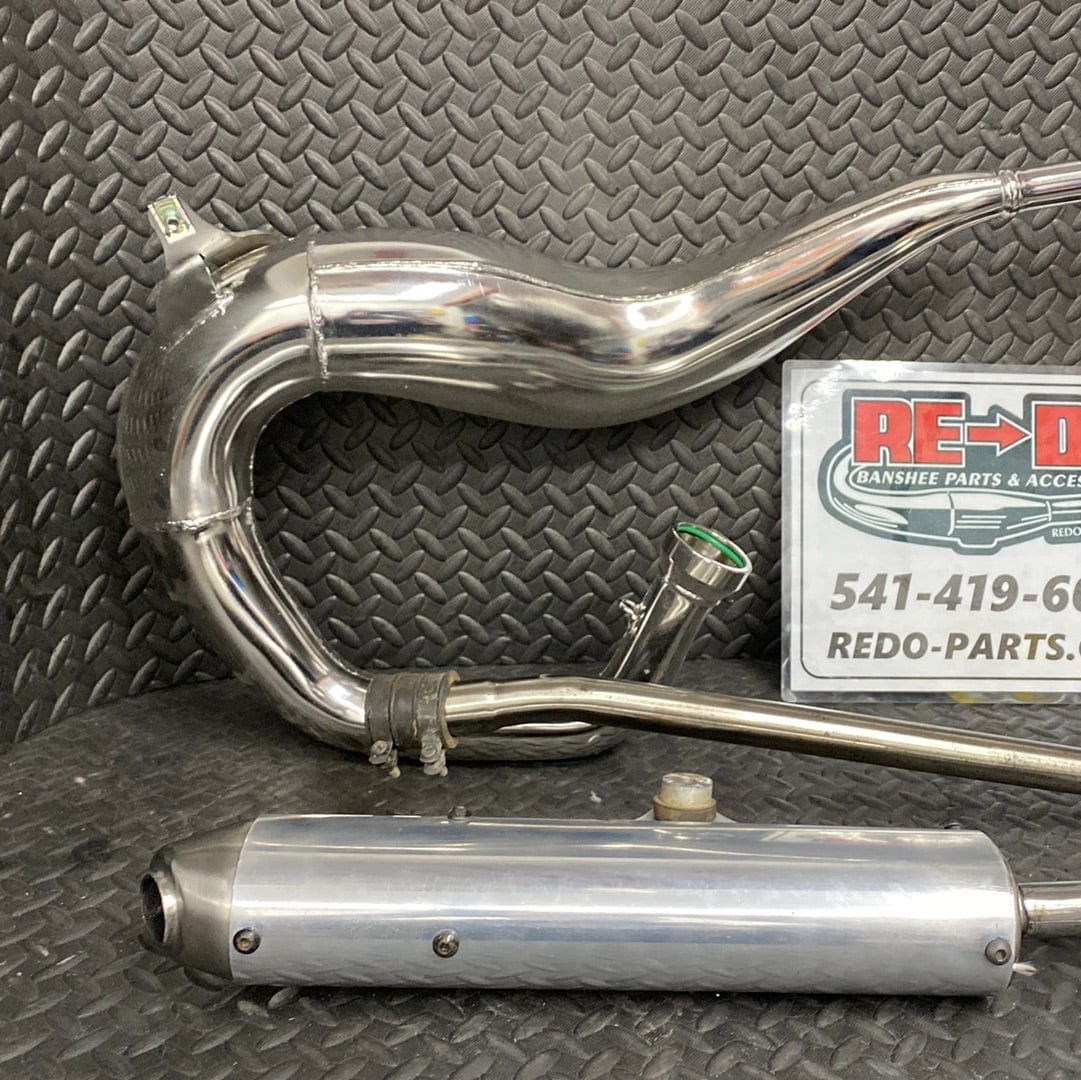 FMF Head Pipes With Used Stingers and Silencers. Repacked Silencers. *NEW*
