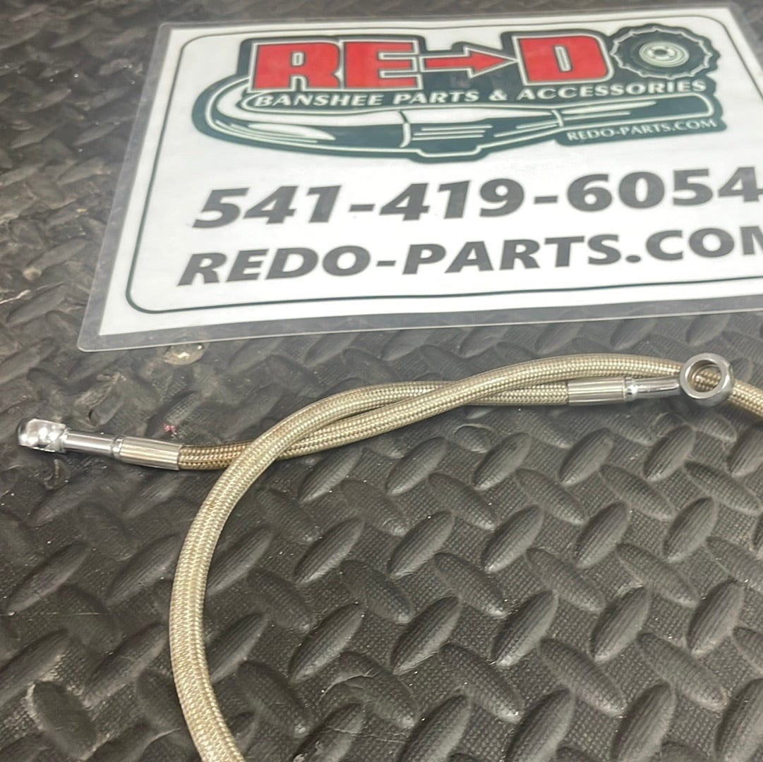 Aftermarket Brake Line, Braided, 32”, *USED*