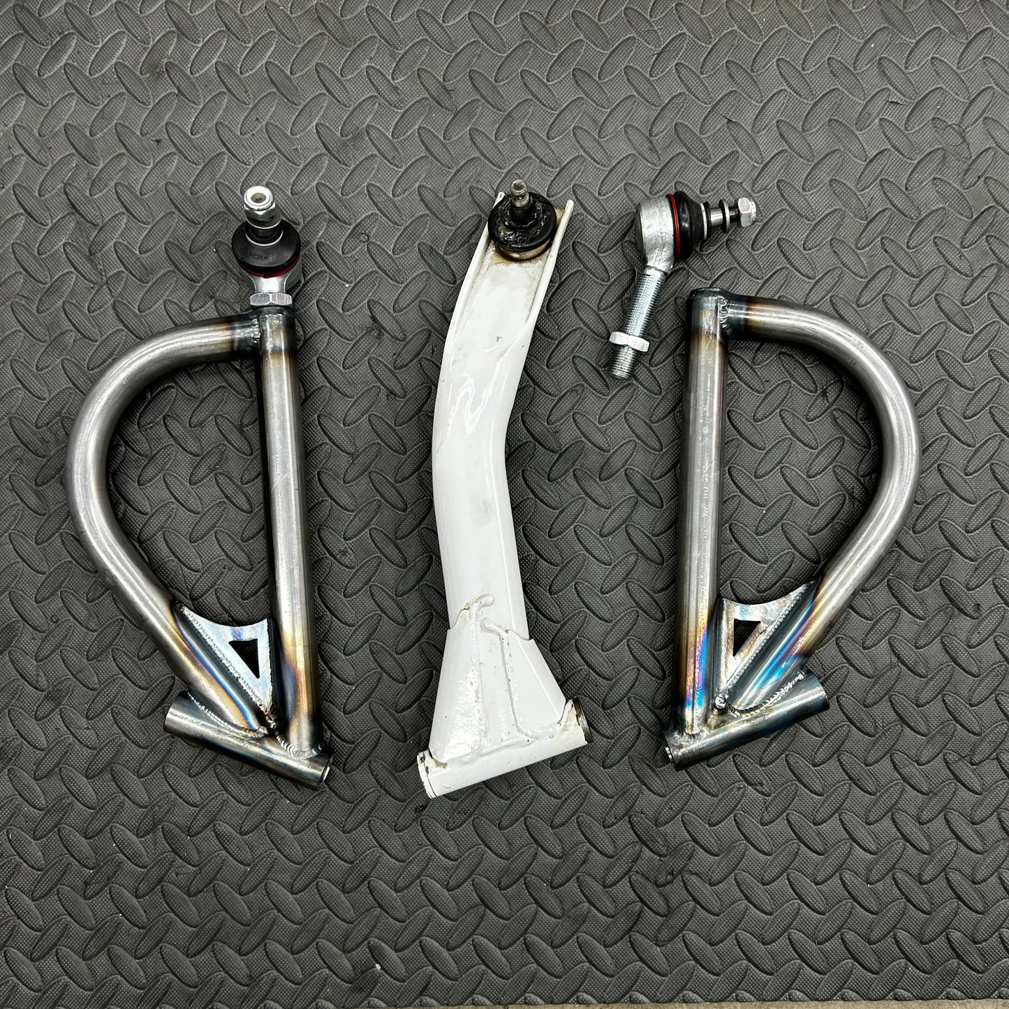 MMW Front D-Arms w- Removable Ball Joints, Pair, Custom Replacement for OEM J-Arms *NEW*