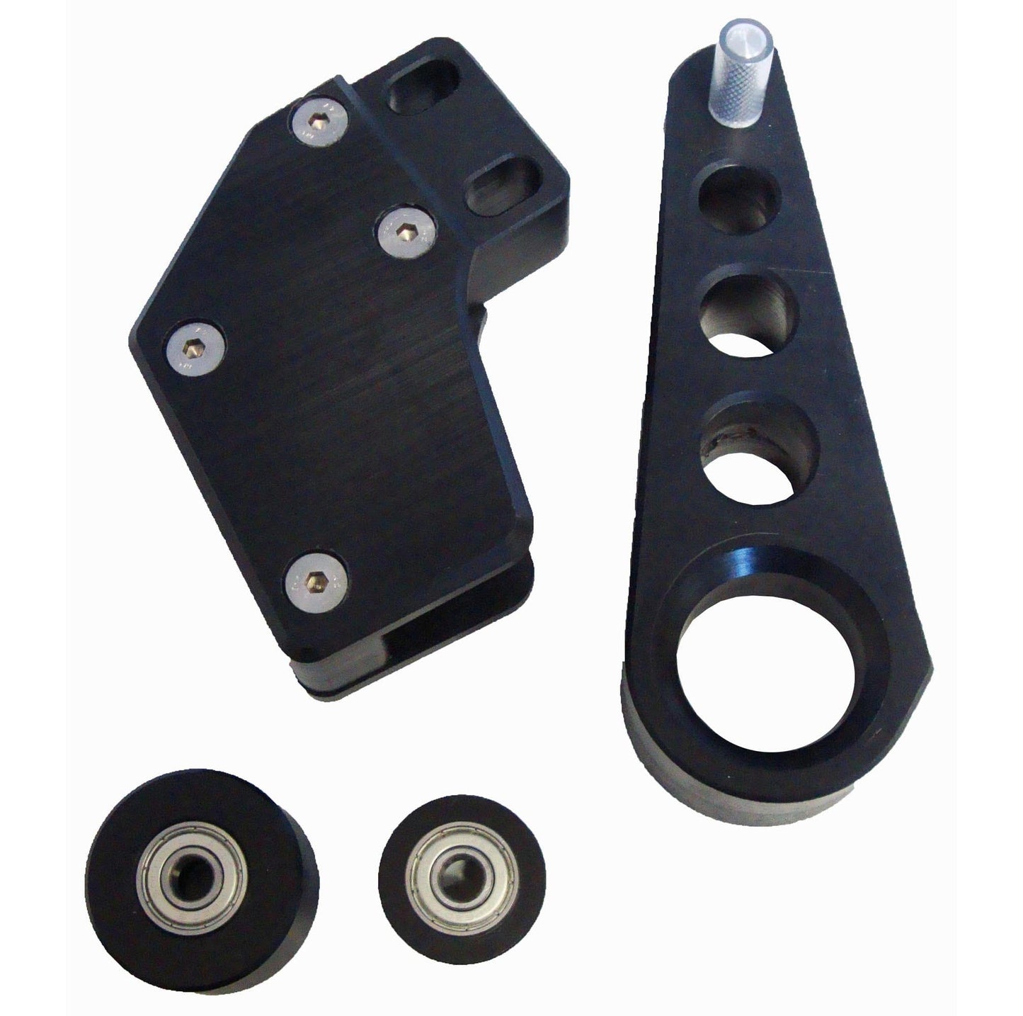 Modquad Chain Guide Set, 4pc, UHMW, Black *NEW*