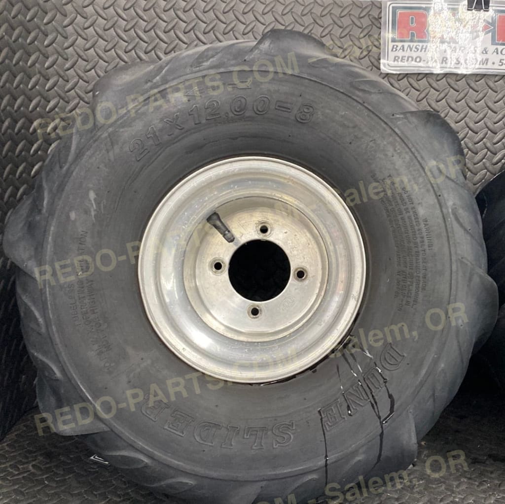 Aftermarket Cheng Shin Tires on Blaster Wheels 21-12-8 *USED* Parts - Used