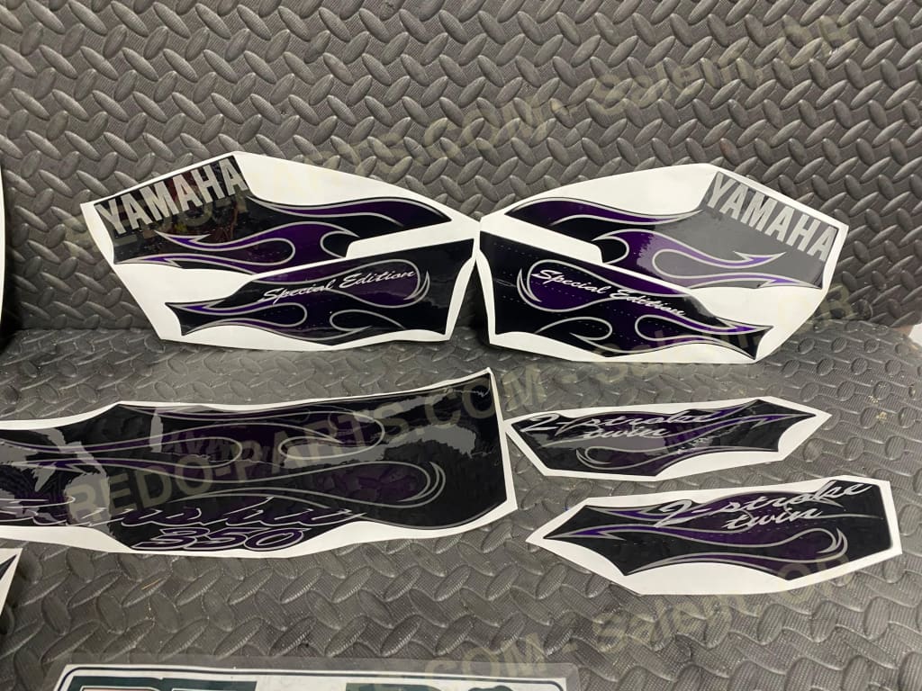 Aftermarket Decals. Special Edition (8 Pieces) *NEW* Parts - New