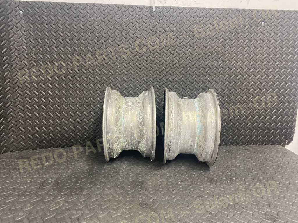 Aftermarket Front Aluminum Wheels Set of Two. *USED* Parts - Used