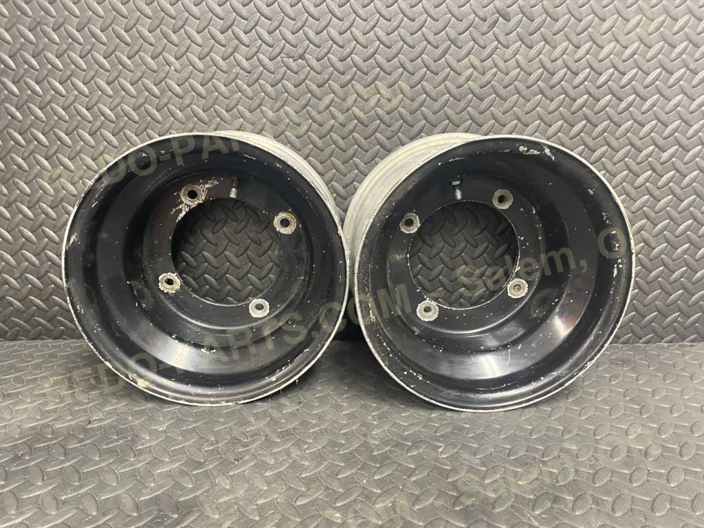 Aftermarket Front Aluminum Wheels Set of Two. *USED* Parts - Used
