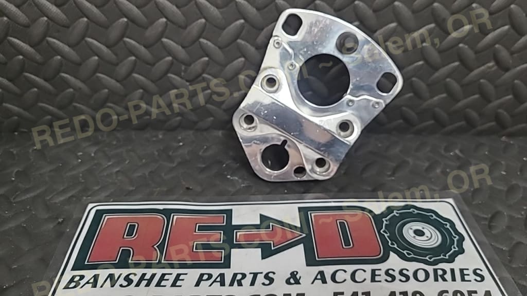 Aftermarket Handlebar Clamp with Gauge and Key Switch *USED* Parts - Used