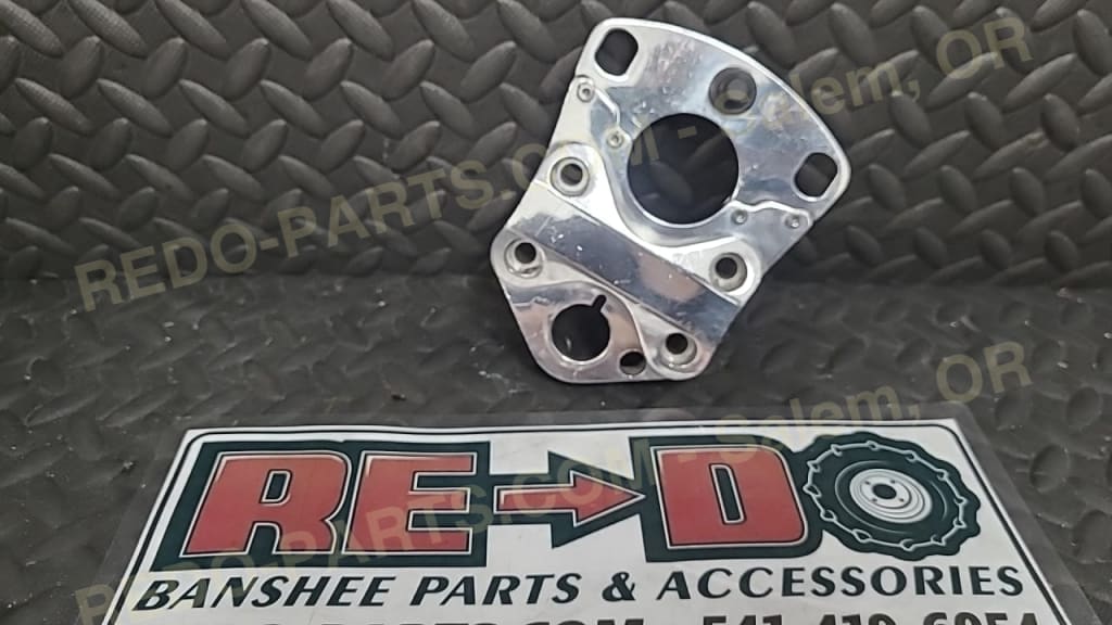 Aftermarket Handlebar Clamp with Gauge and Key Switch *USED* Parts - Used