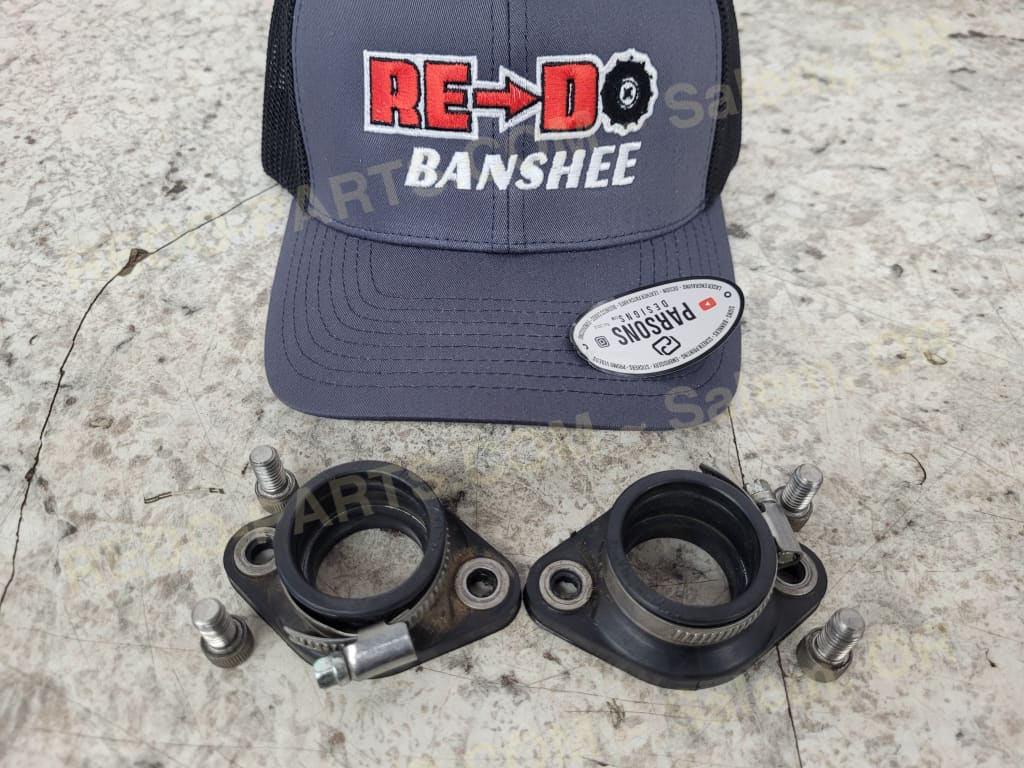 Aftermarket Intake Boots for Aftermarket Billet Intake - 33mm ID for Stock Carbs *USED* Parts - Used