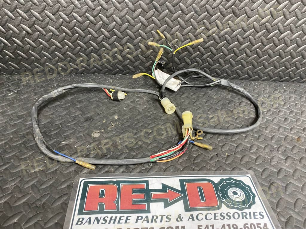 Aftermarket Round Plug CDI Wire Harness Round Plug Headlight Switch *USED* Parts - Used