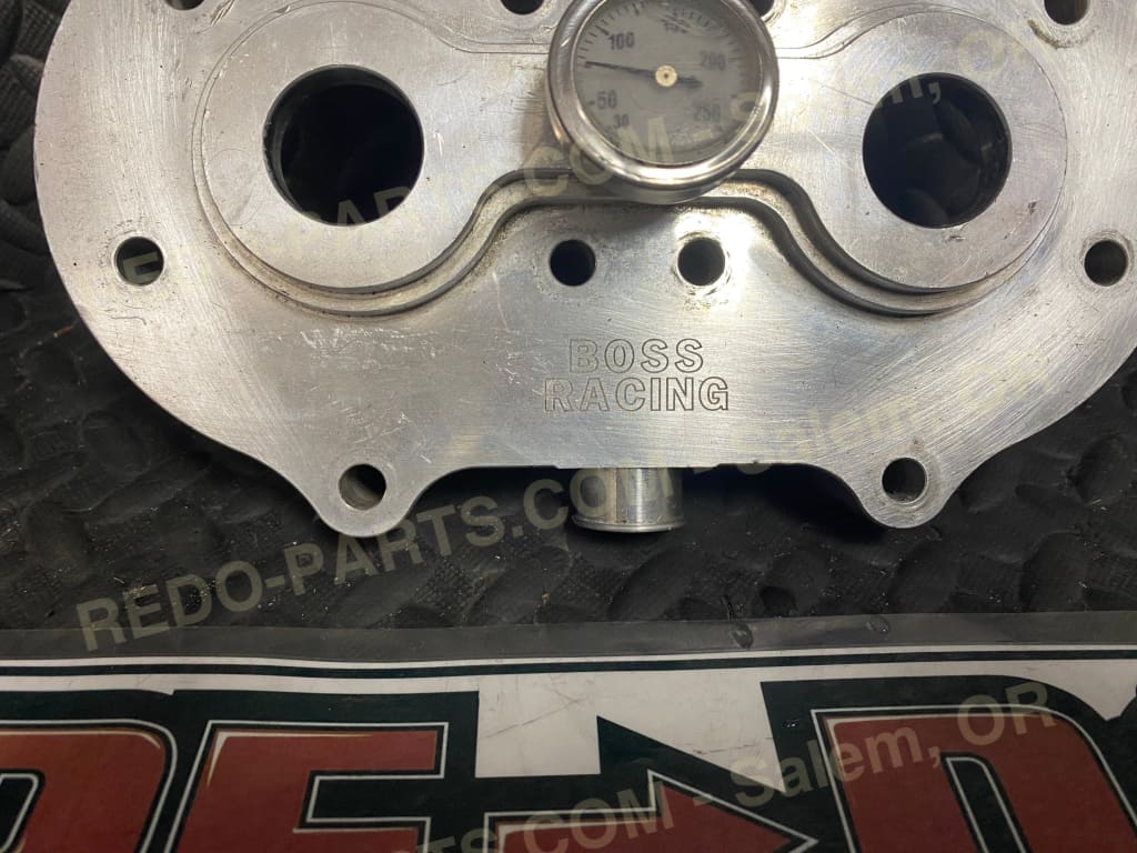 Boss ATV Racing Cool Head with Gauge *USED* Parts - Used