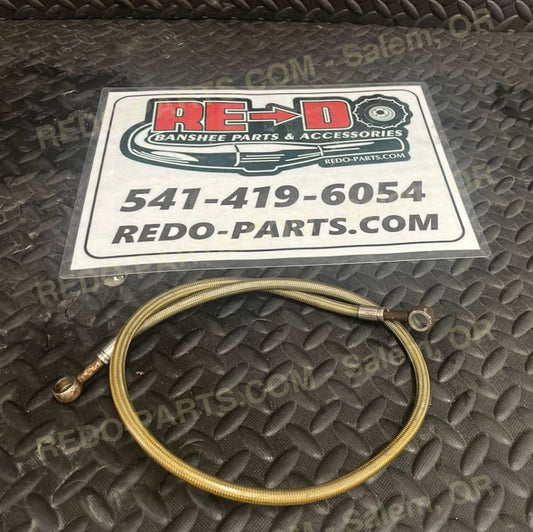 Braided Rear Brake Line 28’’ *USED* Parts - New